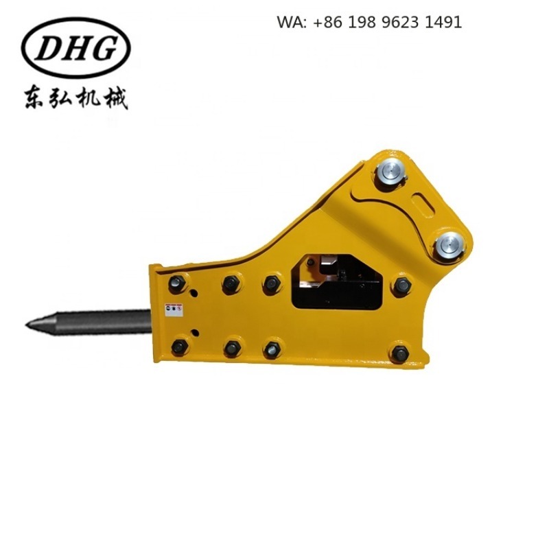 Mini Excavator - Triangular Side Hydraulic Rock Breaker Durable