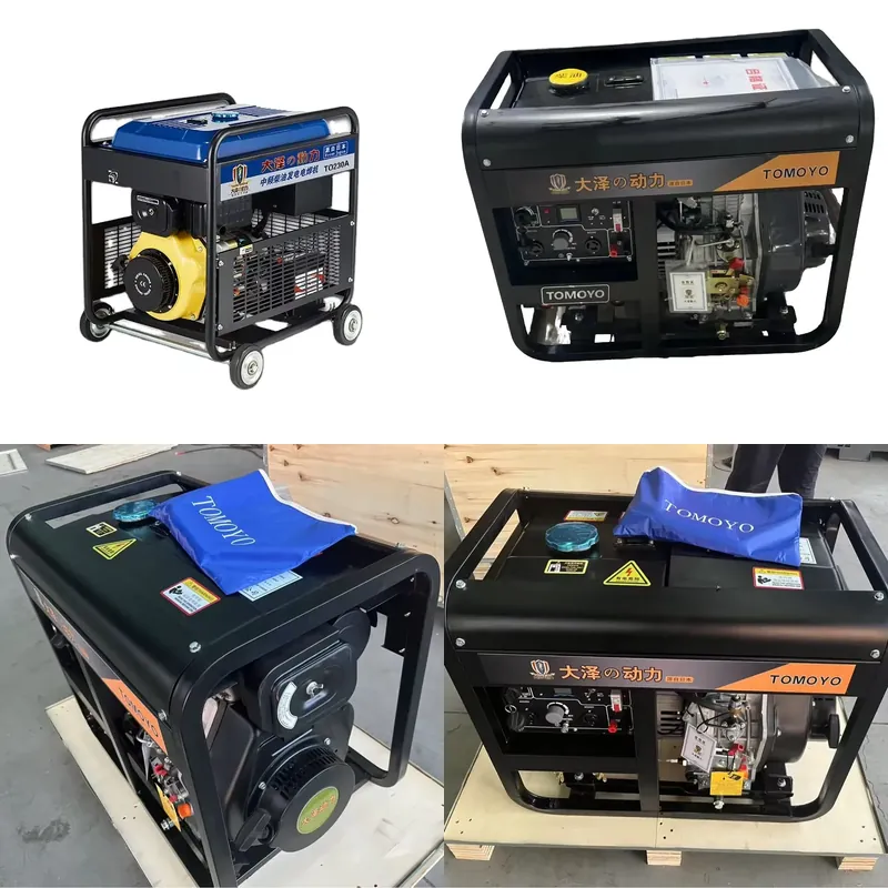 Portable Welding Generator - Mobile 250A Portable 26V 30V Portable