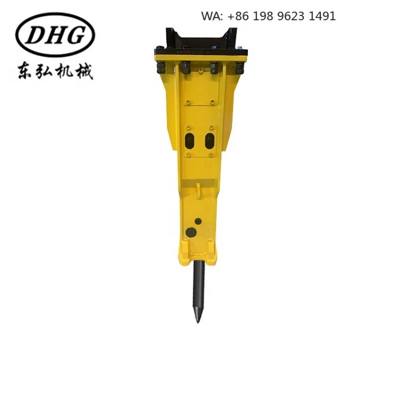 Mini Excavator - 68mm Chisel Straight Top Hydraulic Breaker