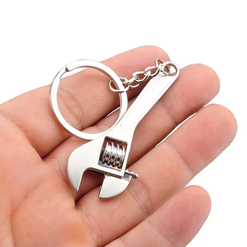 adjustable wrench keychain key - Heavy Equipment Key Ring ulasan dan harga