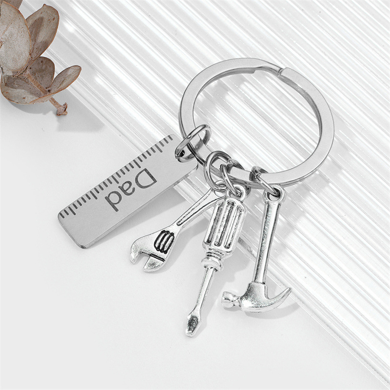 Keychain Mini Tools Set AlloyS - Heavy Equipment Keychain ulasan dan harga
