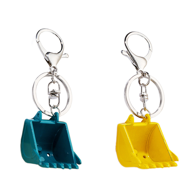 New Creative Metal Excavator K - Heavy Equipment Keychain ulasan dan harga