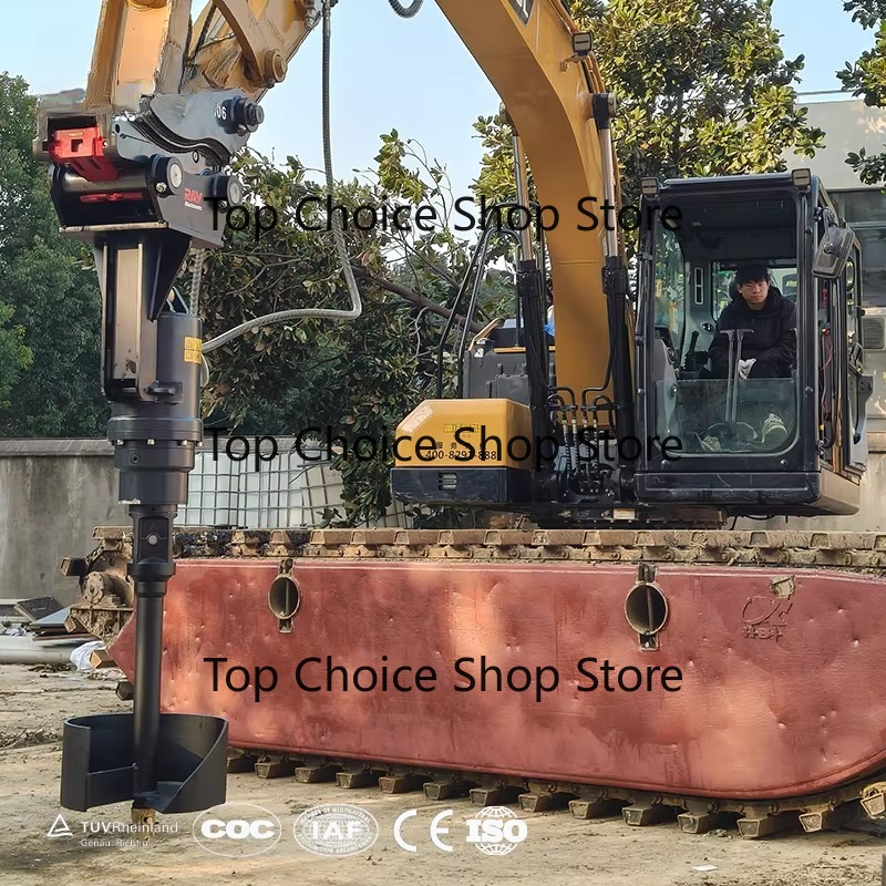 RAY Hydraulic Earth Auger Dril - Auger Drill Attachment ulasan dan harga
