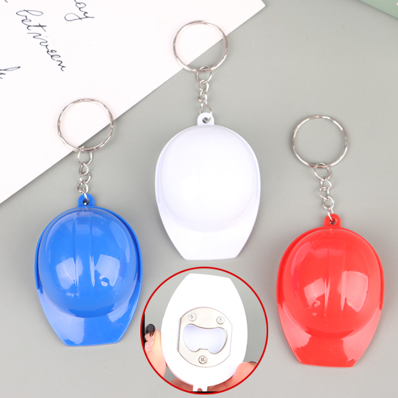 1PC Helmet Hard Hat Keychain H - Heavy Equipment Key Ring ulasan dan harga