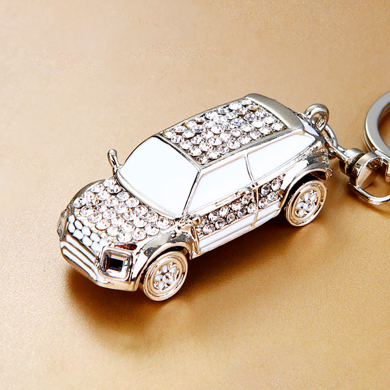Hot Mini Car Keychain Rhinesto - Heavy Equipment Key Ring ulasan dan harga