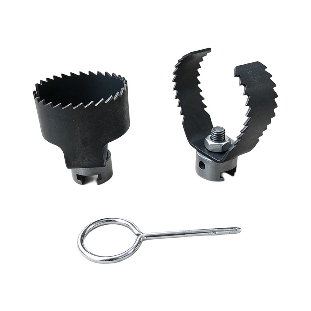 3 Pcs Steel Drain Auger Attach - Auger Drill Attachment ulasan dan harga