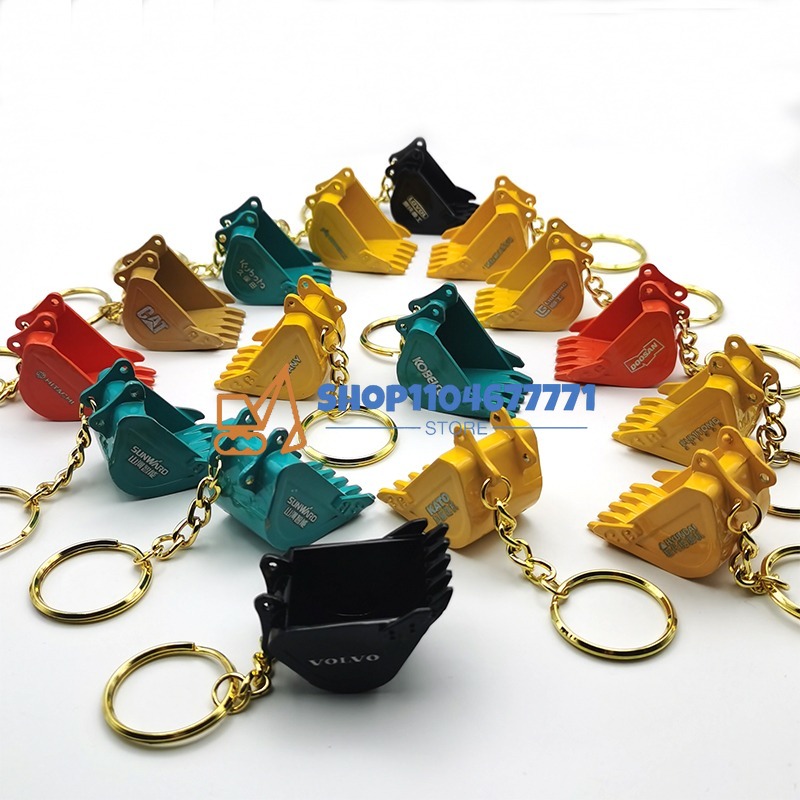 With Bucket Key Chain for Kobe - Heavy Equipment Keychain ulasan dan harga