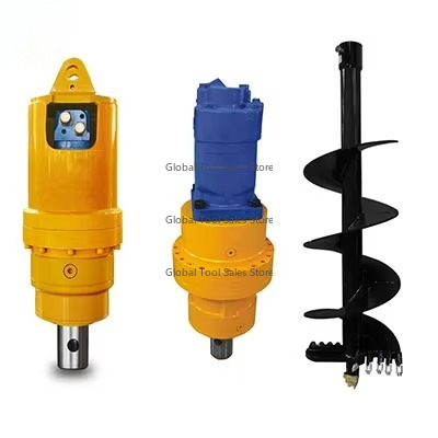 ADH5700W Hydraulic Earth Auger - Auger Drill Attachment ulasan dan harga