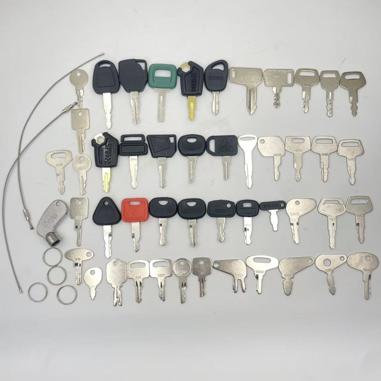 48PCS Heavy Equipment Keys Set - Heavy Equipment Komatsu ulasan dan harga