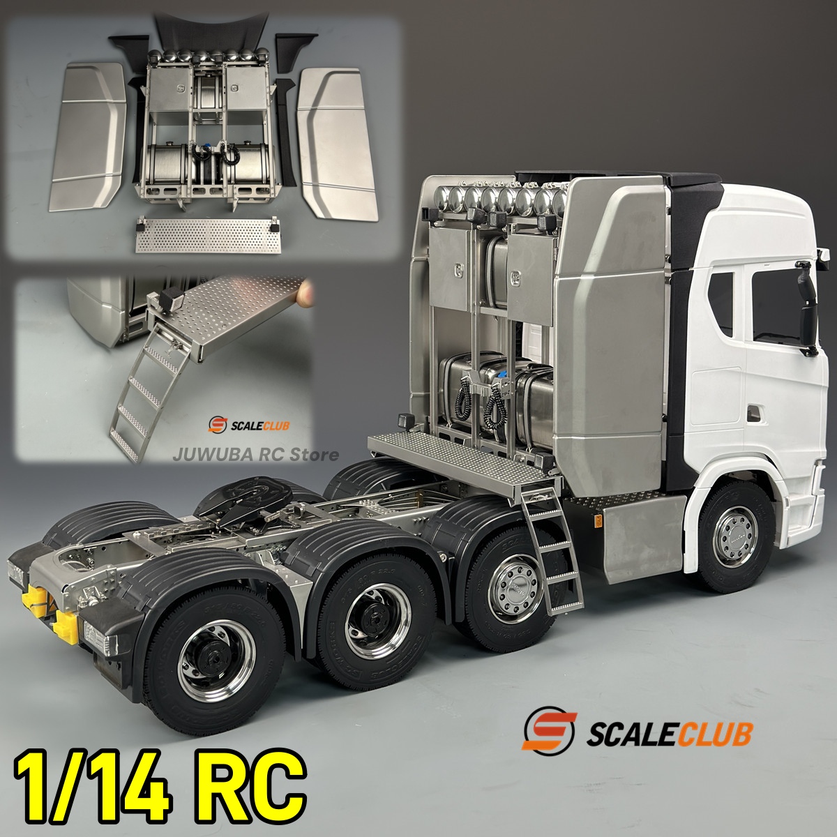 770S 1/14 Truck Cab Equipment  - Heavy Equipment Hauler ulasan dan harga