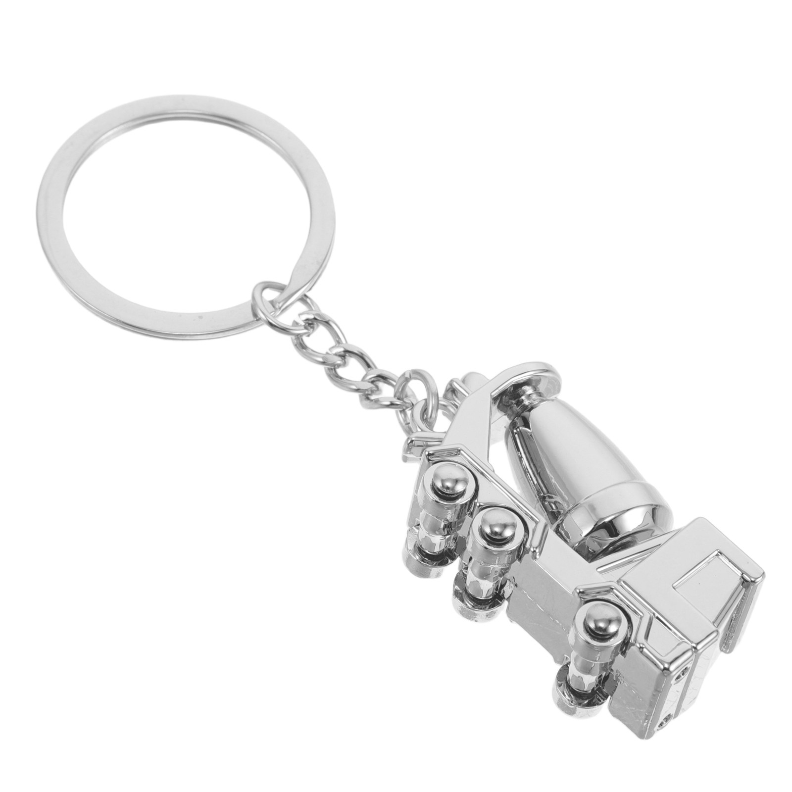 Alloy Keychain Mixer Truck Con - Heavy Equipment Keychain ulasan dan harga