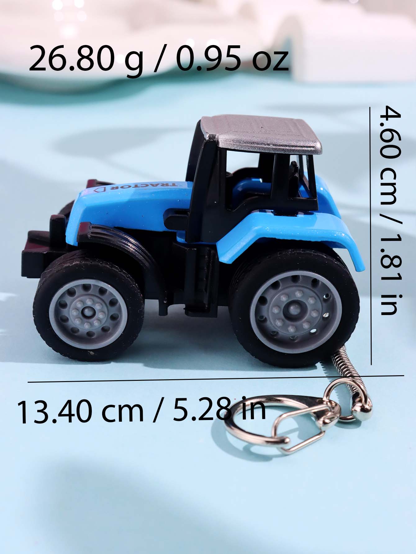 Funny Creative Colorful Resin  - Heavy Equipment Keychain ulasan dan harga