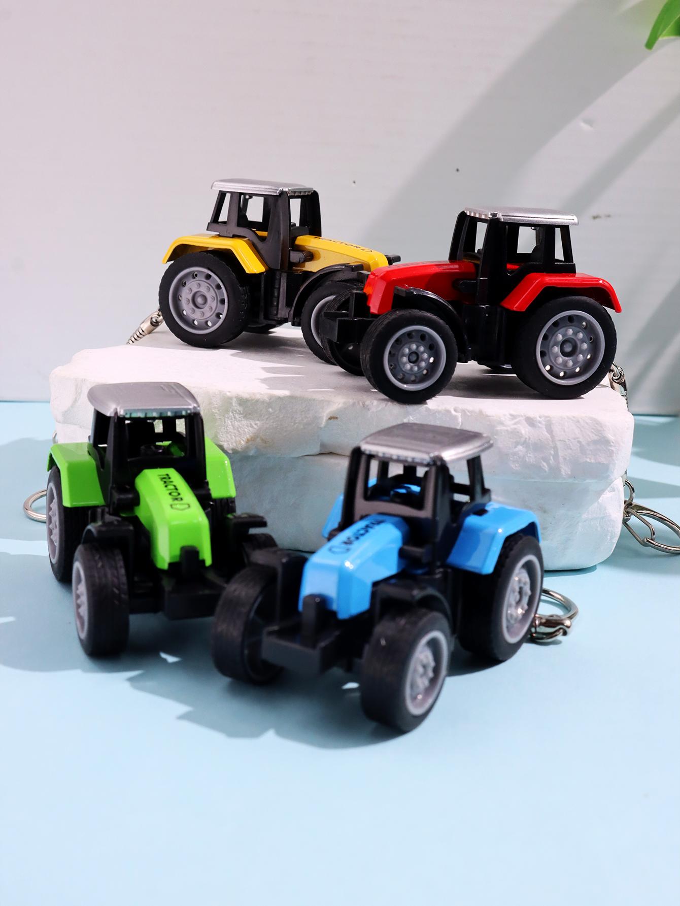 Funny Creative Colorful Resin  - Heavy Equipment Keychain ulasan dan harga