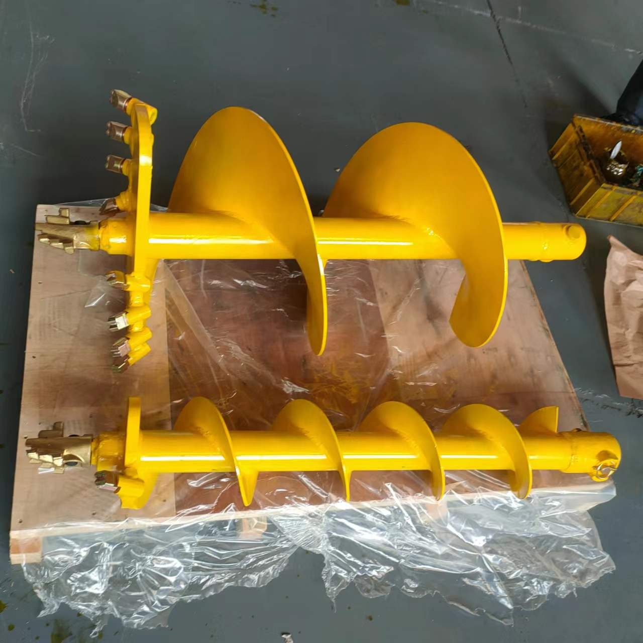 Excavator Earth Auger Drilling - Auger Drill Attachment ulasan dan harga