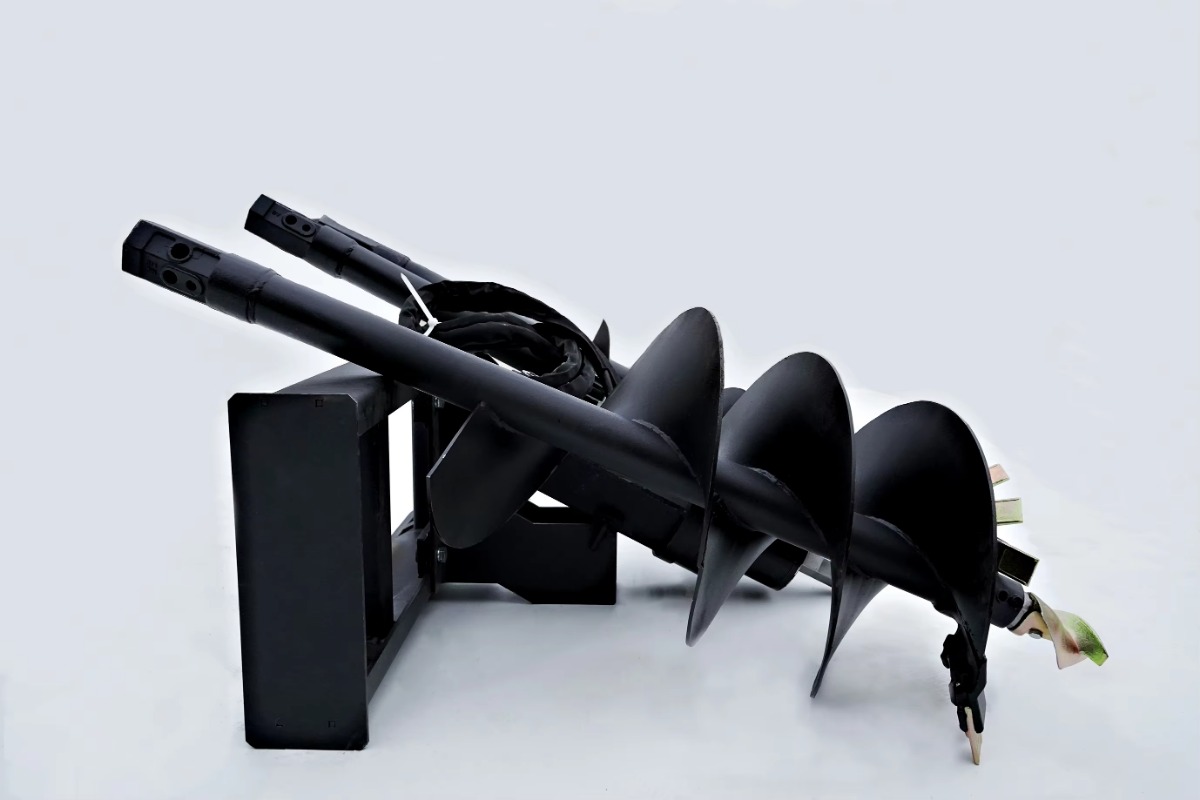 Heavy   Skid Steer Auger Attac - Auger Drill Attachment ulasan dan harga