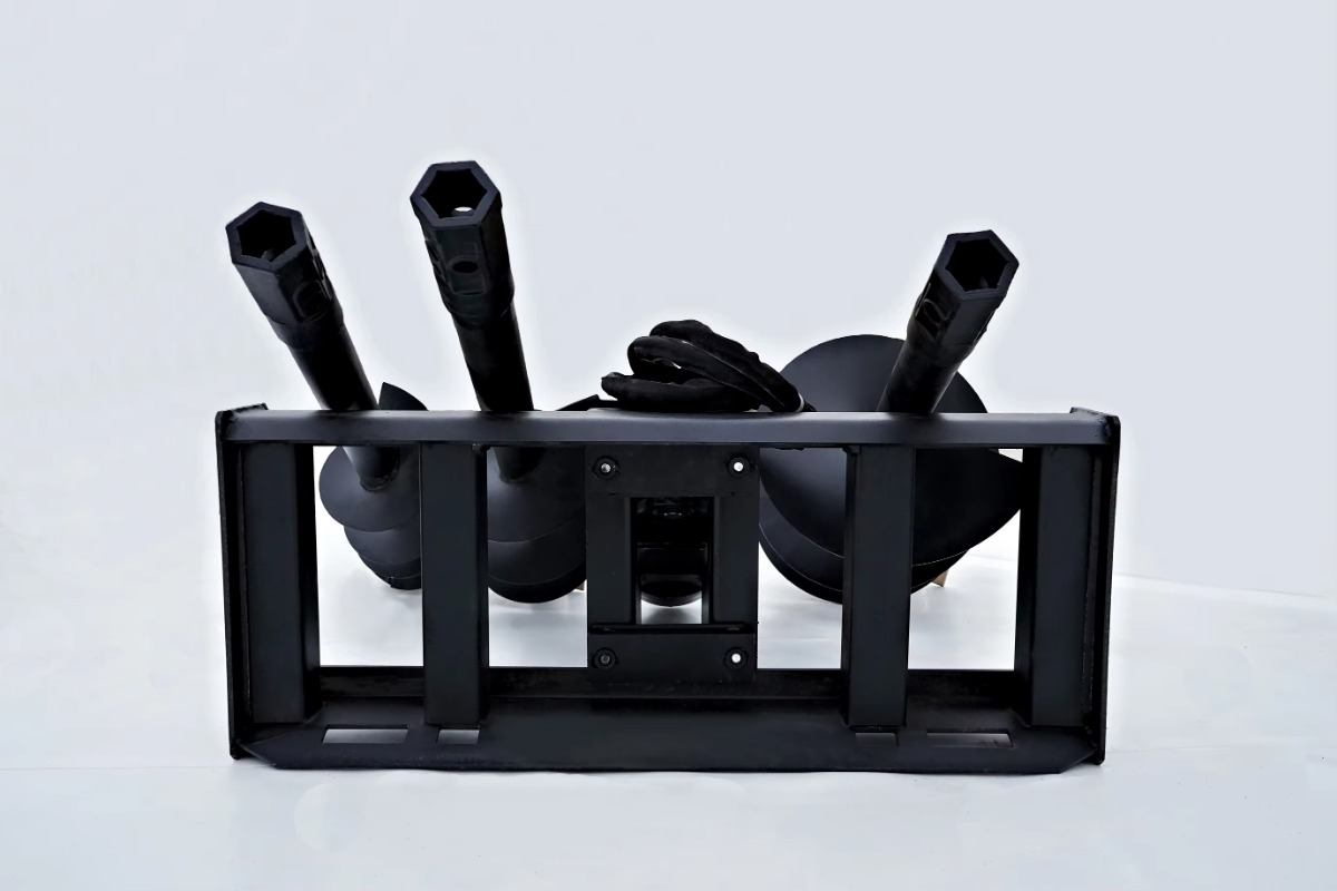 Heavy   Skid Steer Auger Attac - Auger Drill Attachment ulasan dan harga
