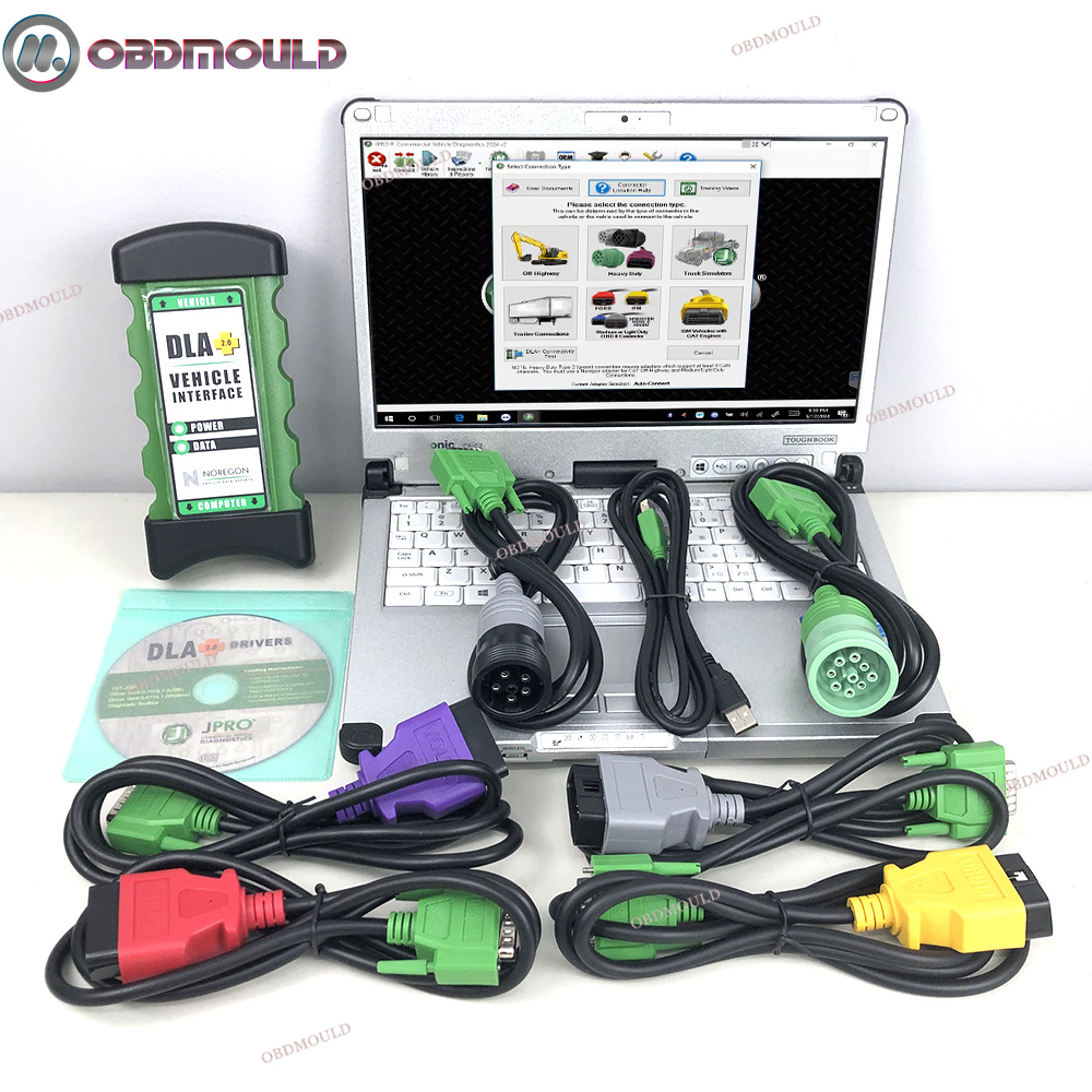 ForJ-pro DLA Diagnostic DLA+CF - Heavy Equipment Software ulasan dan harga