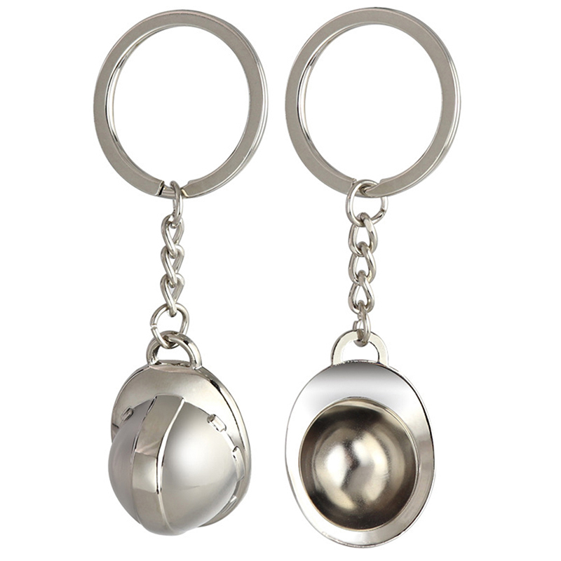 Mini simulation metal Hard Hat - Heavy Equipment Key Ring ulasan dan harga