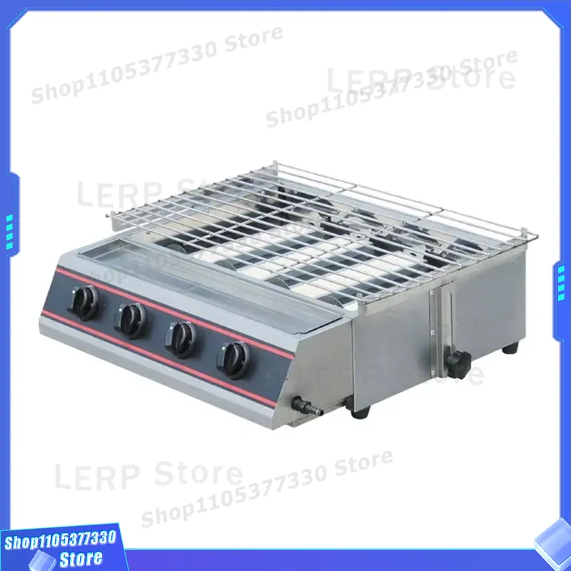 Stainless Steel Gas BBQ Grill  - Heavy Equipment In Kitchen ulasan dan harga